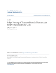 Inkjet Printing of Titanium Dioxide Photoanodes for Dye Sensitized