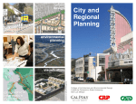 City and Regional Planning