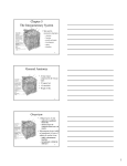 Chapter 5 The Integumentary System General Anatomy Overview