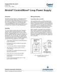 Bristol® ControlWave® Loop Power Supply