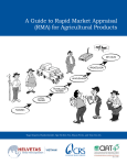A Guide to Rapid Market Appraisal (RMA) for Agricultural