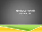 Introduction to Imperialism