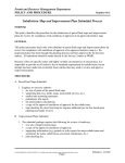 Subdivision Map and Improvement Plan Submittal Process