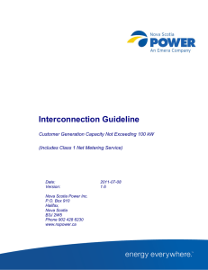 Interconnection Guideline