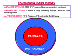 CONTINENTAL DRIFT THEORY PANGAEA PANTHALASSA