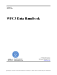 WFC3 Data Handbook 3700 San Martin Drive Baltimore, Maryland 21218