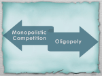 Oligopoly Models