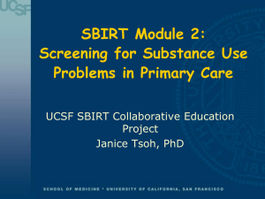 SBIRT Module 2