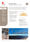 First Solar Tracker