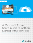 A Microsoft Azure User`s Guide to Getting Started with New Relic