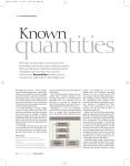 quantities Known