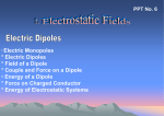 PPT6-Electric Dipoles
