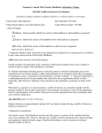 Proposal to Amend WKU Faculty Handbook: Substantive Change