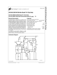 LM148 LM149 Series Quad 741 Op Amp