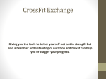 CrossFit Exchange Power Point on nutrition