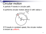 1.8 Circular Motion
