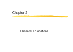 Chemical Foundations