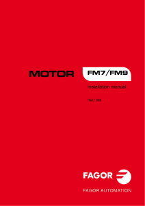 FM7/FM9 - Fagor Automation