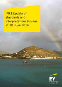 IFRS Update July 2016