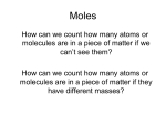 Moles - tamchemistryhart