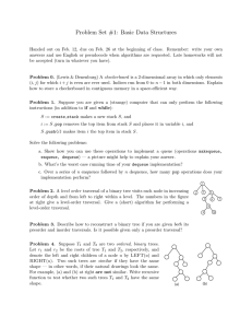 Problem Set #1: Basic Data Structures