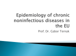 Epidemiology of chronic noninfectious diseases in the EU