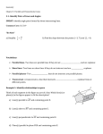 3.1 Identify Pairs of Lines and Angles