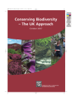 Conserving Biodiversity – The UK Approach