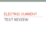 Electric current