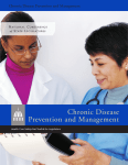 Chronic Disease Prevention and Management