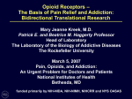 Opioid Receptors - Science Mission