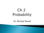 Ch 2 Probability