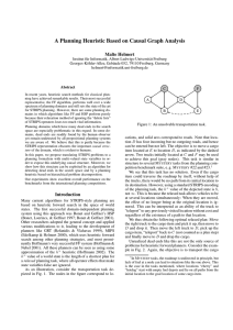 A Planning Heuristic Based on Causal Graph Analysis