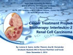 Cancer Treatment Project: Biotherapy: Interleukin