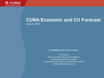 CUNA Economic and CU Forecast