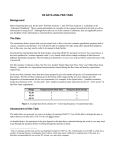 E6 DATA ANALYSIS TASK Background The Data Assessment of