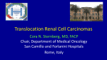 Translocation Renal Cell Carcinomas