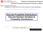 Discrete Random Variables and Probability Distributions