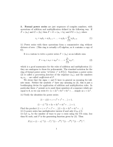 3. Formal power series are just sequences of