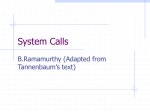 System Calls