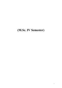 Syllabus - Chemistry