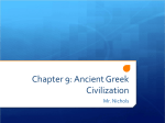 Ch 9 Ancient Greek Civilizations PPT