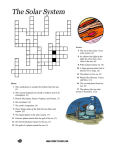 Solar System Crossword - Science