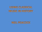 Classical Music and Teaching History