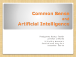 Common Sense and Artificial Intelliegence