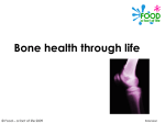 bone health through life