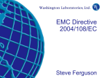 EMC Directive 2004/108/EC