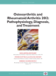 Osteoarthritis and Rheumatoid Arthritis 2012