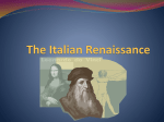 The Italian Renaissance - Tallmadge City Schools