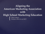 AMA - Marketing Educators of Texas